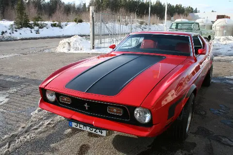 Ford 1971 Ford Mustang Mach1 till salu i Nybro – bild 5 av 8