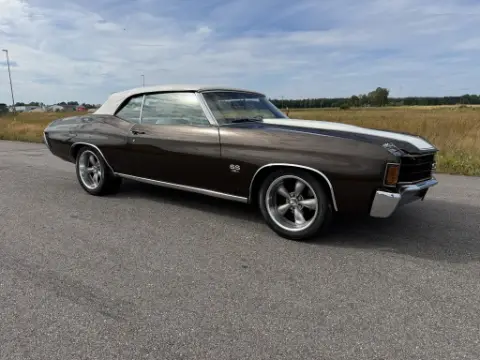 Chevrolet 1972 Chevelle SS Convertible. Big Block 468 / Automat. PS. PB.  till salu i Mellerud – bild 3 av 8