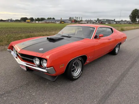 Ford 1970 Torino 429 Cobra Jet Ram Air. 4 växlad manuell. Totalrenoverad! till salu i Mellerud – bild 1 av 8