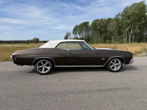 Chevrolet 1972 Chevelle SS Convertible. Big Block 468 / Automat. PS. PB.  till salu i Mellerud – bild 4 av 8