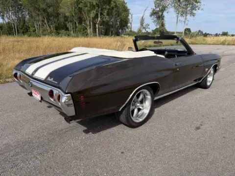 Chevrolet 1972 Chevelle SS Convertible. Big Block 468 / Automat. PS. PB.  till salu i Mellerud – bild 2 av 8
