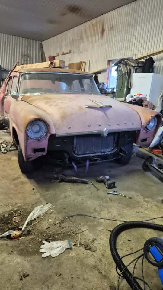Plymouth 1956 Plymouth Belvedere 1956 Projekt till salu i Bollstabruk – bild 1 av 4