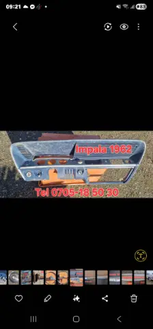 Chevrolet 1962 Impala 1962 Reservdelar till salu i Uddevalla – bild 1 av 8