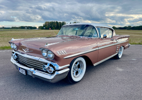 Chevrolet 1958 Chevrolet Impala Sport Coupe 1958 till salu i Fjärdhundra – bild 1 av 8