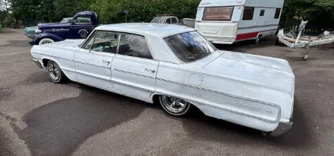 Chevrolet 1964 Chevrolet impala 1964 4 dr HT till salu i Tidaholm – bild 3 av 7