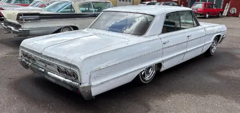 Chevrolet 1964 Chevrolet impala 1964 4 dr HT till salu i Tidaholm – bild 4 av 7