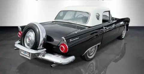Ford 1956 Ford Thunderbird 5.1 V8 Fordomatic Cab+HT till salu i Täby – bild 7 av 8