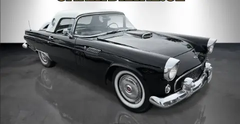 Ford 1956 Ford Thunderbird 5.1 V8 Fordomatic Cab+HT till salu i Täby – bild 5 av 8
