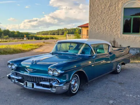 Cadillac 1958 1958 Cadillac Serie 62 Coupe 2dr till salu i Tullinge – bild 1 av 8