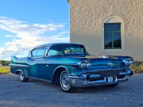 Cadillac 1958 1958 Cadillac Serie 62 Coupe 2dr till salu i Tullinge – bild 2 av 8