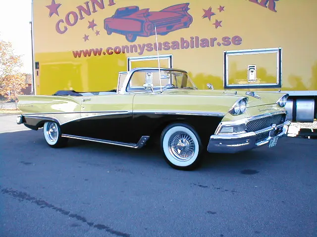 Ford 1958 Ford Fairlane 500 Sunliner - 1958 till salu i Filipstad – bild 1 av 8