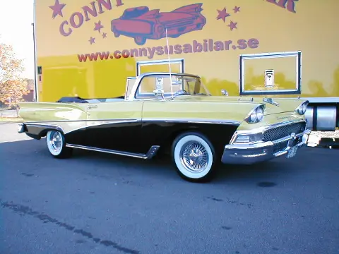 Ford 1958 Ford Fairlane 500 Sunliner - 1958 till salu i Filipstad – bild 1 av 8