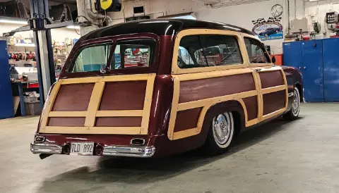 Ford 1950 Ford 1950 Woody Wagon till salu i Stockholm – bild 2 av 6