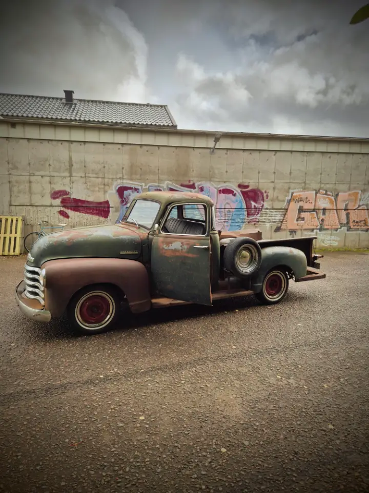 Chevrolet 1948 Chevrolet 3100, 5 window, pickup till salu i Kinna – bild 1 av 8