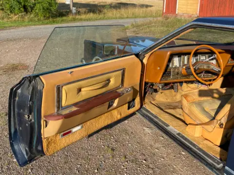 Lincoln 1977 Lincoln Continental Mark V Bill Blass Edition 1977 till salu i Gamleby – bild 6 av 8