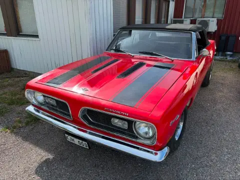 Plymouth 1969 Plymouth Barracuda Cabriolet till salu i Stallarholmen – bild 1 av 8