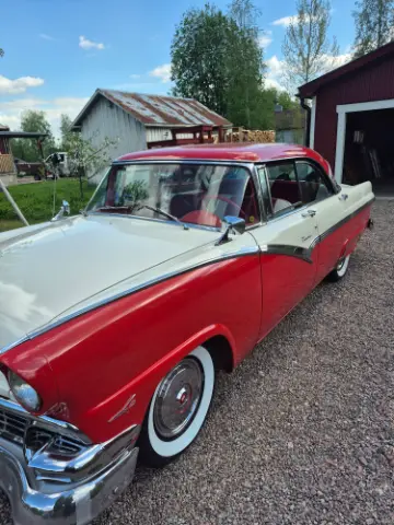 Ford 1956 Ford fairlane 4drht till salu i Fredriksberg – bild 2 av 8