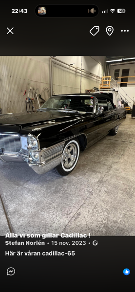 Cadillac 1965 Cadillac deville cab 1965 till salu i Forshaga – bild 1 av 2