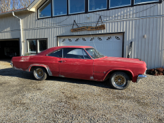Chevrolet 1965 1965 CHEVROLET IMPALA 2 DHT COUPE FINANS-BYTE- LEVERANS till salu i Grebbestad – bild 1 av 8