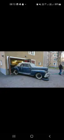 Lincoln 1947 Lincoln convertible coupe 1947 till salu i Uppsala – bild 1 av 5