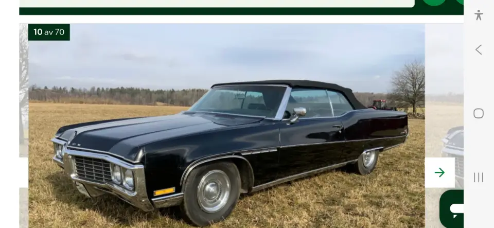 Buick 1970 Buick electra 225 1970 till salu i Vänersborg – bild 1 av 4