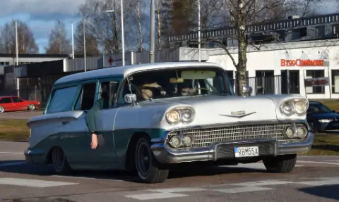 Chevrolet 1958 Chevrolet yeoman 1958 till salu i Charlottenberg – bild 4 av 5