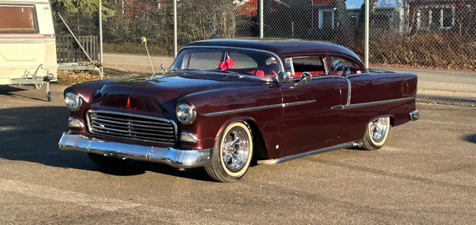 Chevrolet 1955 Cheva -55 taksänkt till salu i Tidaholm – bild 1 av 7