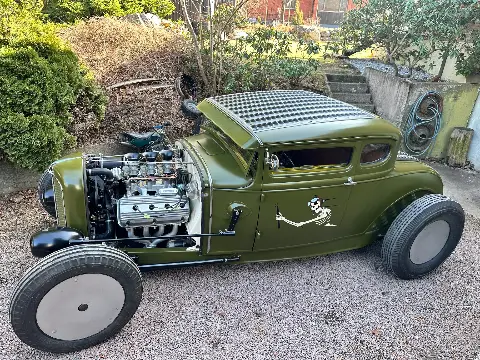 Ford 1930 Ford 1930 coupe till salu i Hallstahammar – bild 5 av 8